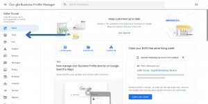 How to post an update on google my business