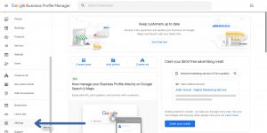 Google Business Profile Manager Settings